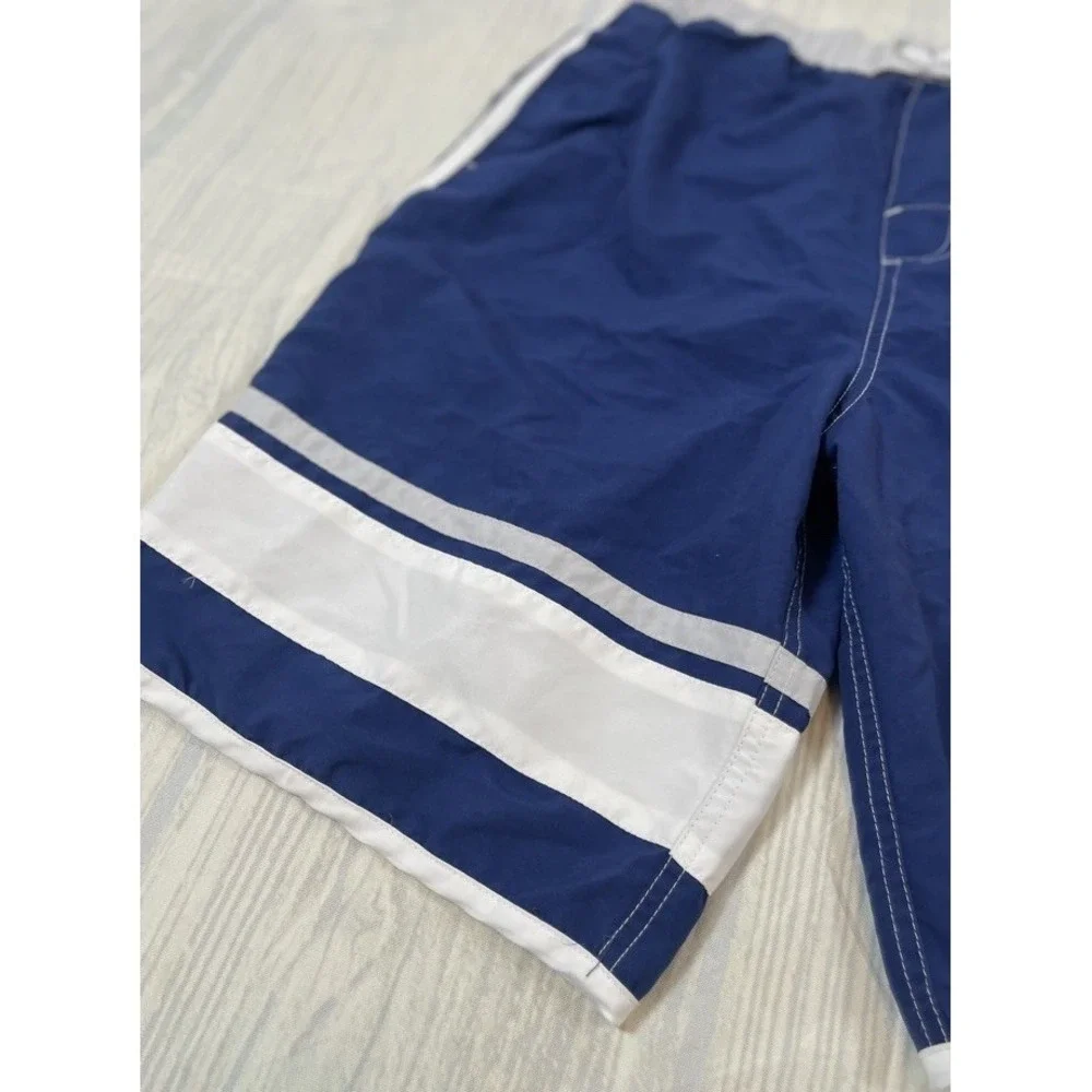 Outerstuff NHL Big Boys‎ Youth XL 18 Swim Shorts Toronto Maple Leafs Bieber Blue